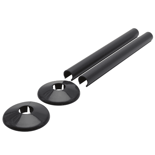 Talon 200mm Towel Rail Kit - Anthracite Grey ACSNA/K2 Image 1