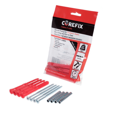 Corefix Fixings 4 piece pack CFX004T Image 1