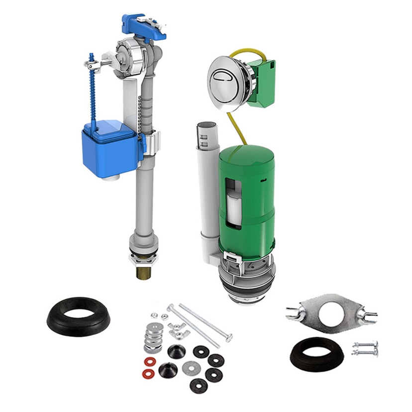 Dudley Universal Flush Valve Toilet Repair Kit 372686 Image 1