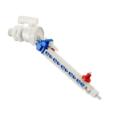 1/2" Part 3 Side Entry Plastic 6" Flushvalve DBL701 Image 1