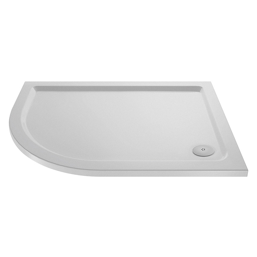 Nuie Slip Resistant Offset Quad Tray LH 900x760x40 Image 1