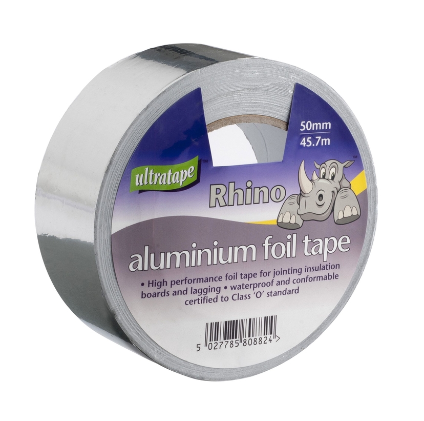 Aluminium Foil Tape 50mm x 45mtrs Image 1