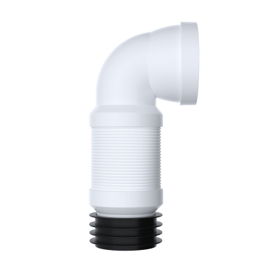 Viva 90 degree SlinkyFit Flexible Pan Connector PP0002/B Image 1