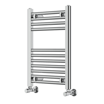 Instinct 400 x 600mm Chrome Straight Towel Rail 22mm PHGT060-40CP Image 1