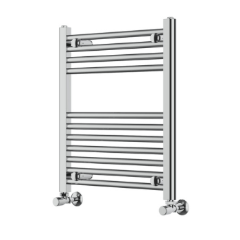Instinct 500 x 600mm Chrome Straight Towel Rail 22mm PHGT060-50CP Image 1