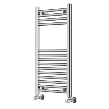 Instinct 400 x 800mm Chrome Straight Towel Rail 22mm PHGT080-40CP Image 1