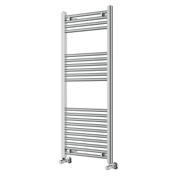 Instinct 500 x 1200mm Chrome Straight Towel Rail 22mm PHGT120-50CP Image 1