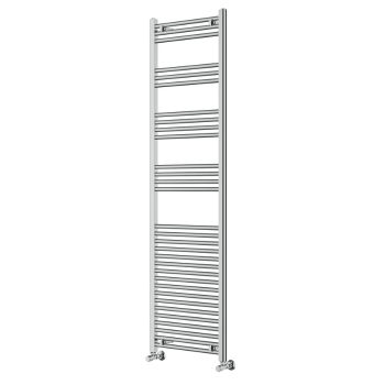 Instinct 500 x 1800mm Chrome Straight Towel Rail 22mm PHGT180-50CP Image 1