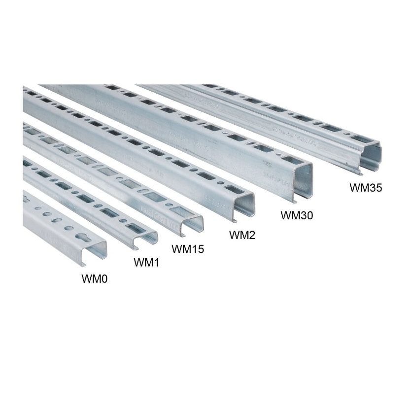 Walraven BIS RapidRail Fixing Rail 30 x 20 x 2m 650530202 Image 1