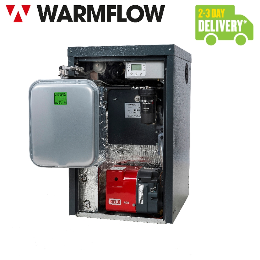 Warmflow Agentis 26kW External Pro Combi Oil Boiler E26CPRO Image 1