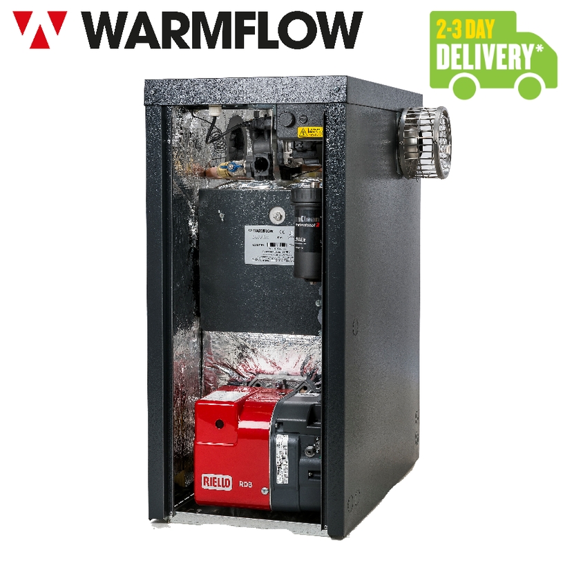 Warmflow Agentis 33kW External Pumped Pro Heat Only Oil Boiler E33PPRO Image 1