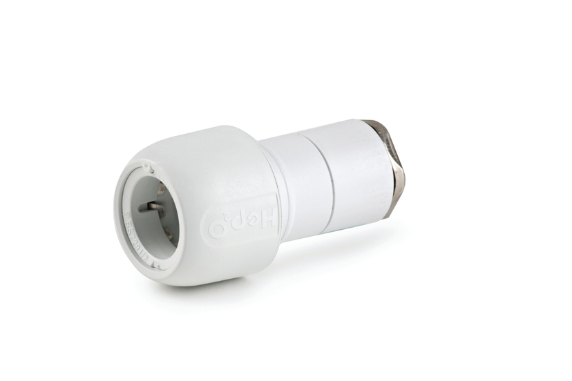 Hep2O PB 28 x 22mm Socket Reducer Pushfit/Spigot HD2/28W Image 1