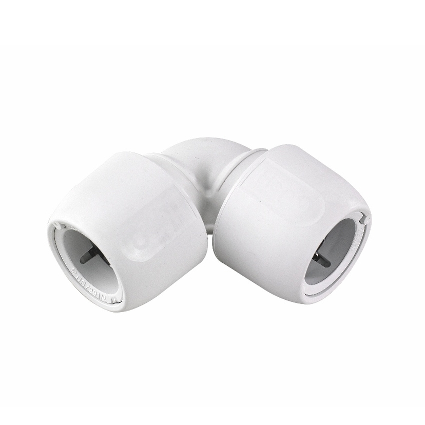 Hep2O PB 90 degree 22mm Elbow HD5/22W Image 1