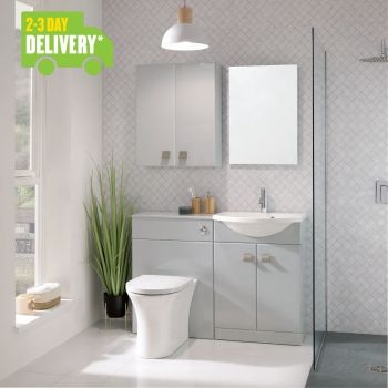 Veldeau Radway 500mm WC Unit - Urban Gloss 6745 Image 1