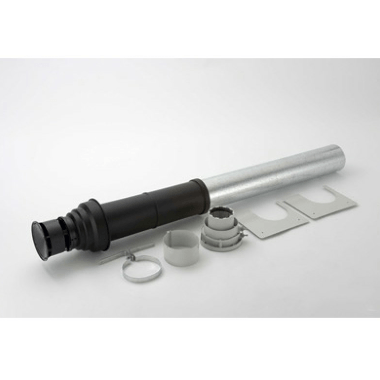 Worcester 125mm Floor Standing & Highflow Vertical Flue Kit 7716191158 Image 1