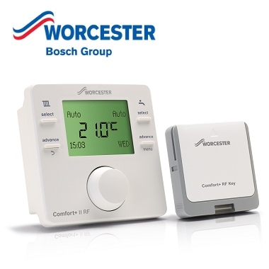Worcester Comfort+ II RF Wireless PGM Stat & Receiver 7738112324 Image 1