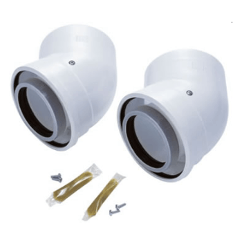 Worcester Oil 100/150mm Non Standard 45 Degree Bend 7716190047 Image 1