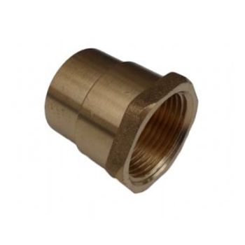 Endfeed 15mm x 1/4" Straight Connector FI EG14-15B Image 1