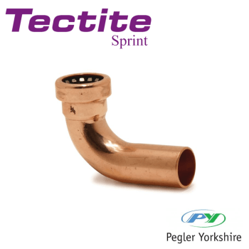 Tectite Sprint 22mm 90 degree Street Elbow 75538 Image 1