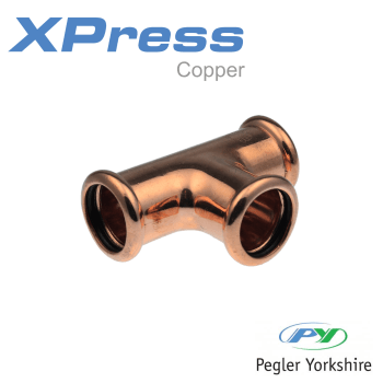 Pegler Yorkshire XPress 22mm Tee 38460 Image 1